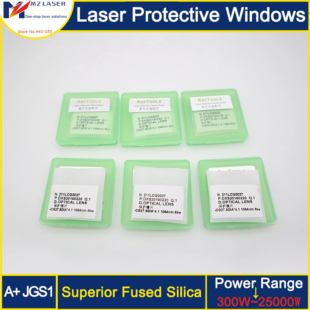 original optical lens 27.9DIA*4.1 1064nm N.211LCG0035/37 Raytools Quartz Fused Silica 24.9*1.5QBH fiber laser protective windows
original optical lens 27.9DIA*4.1 1064nm N.211LCG0035/37 Raytools Quartz Fused Silica 24.9*1.5QBH fiber laser protective windows