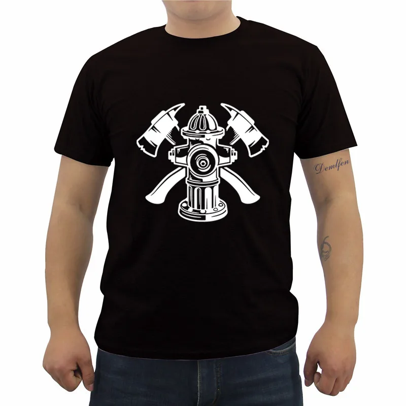 Summer Fashion Casual Men O-Neck T Shirt Firefighter Logo Shirt, Rescue Axes Fire Hydrant Emergency Design T Shirt Tees
Summer Fashion Casual Men O-Neck T Shirt Firefighter Logo Shirt, Rescue Axes Fire Hydrant Emergency Design T Shirt Tees
