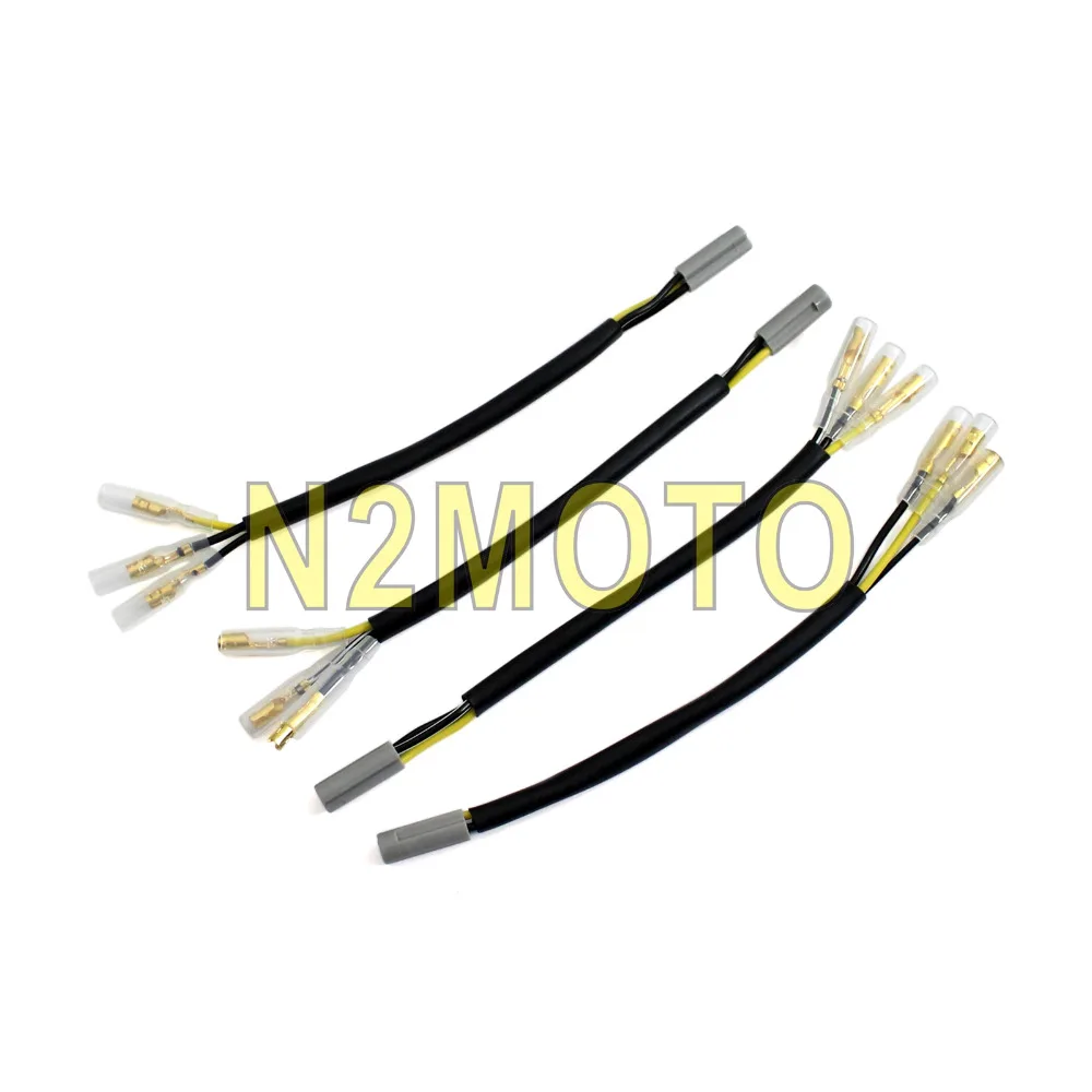 4 PCS Motorcycle Turn Signal Wire Adapter Plugs Front / Rear 3-Pin Connector for yamaha YZF R6 R6S R1 FZ6 FZ1 FZ 6R 2003-2014
4 PCS Motorcycle Turn Signal Wire Adapter Plugs Front / Rear 3-Pin Connector for yamaha YZF R6 R6S R1 FZ6 FZ1 FZ 6R 2003-2014