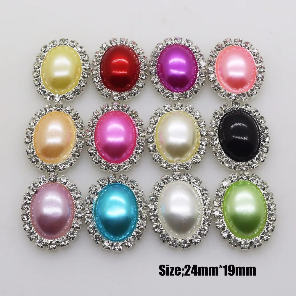 10pc/lot 20*25mm Multicolor oval pearl rhinestone buttons for crafts metal brass button DIY wedding invitations Decoraive
10pc/lot 20*25mm Multicolor oval pearl rhinestone buttons for crafts metal brass button DIY wedding invitations Decoraive