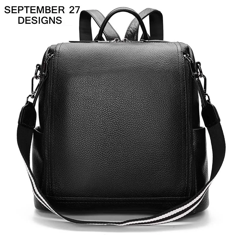 Genuine Leather Female Classic Backpacks 100% Cow Leather Real Ladies Travel Bags Daypack School Bags for Teenager Girls Mochila
Genuine Leather Female Classic Backpacks 100% Cow Leather Real Ladies Travel Bags Daypack School Bags for Teenager Girls Mochila
