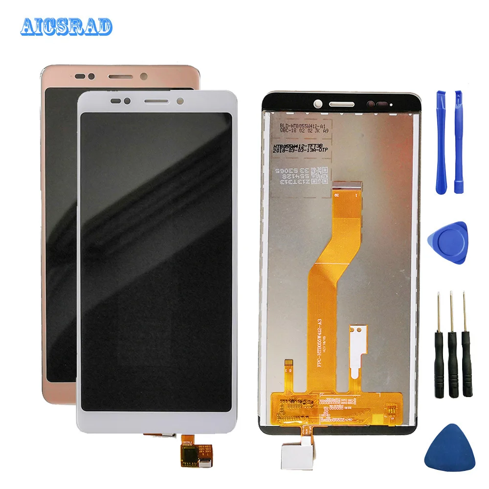 AICSRAD черный/белый цвет для 5 45 дюймов Wiko Jerry 3 ЖК дисплей + сенсорный экран