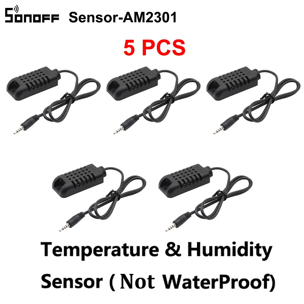 5PCS/Lot Sonoff Sensor am2301 Temperature Humidity Sensor Probe Monitor Sensor Module for Sonoff TH10/th16
5PCS/Lot Sonoff Sensor am2301 Temperature Humidity Sensor Probe Monitor Sensor Module for Sonoff TH10/th16