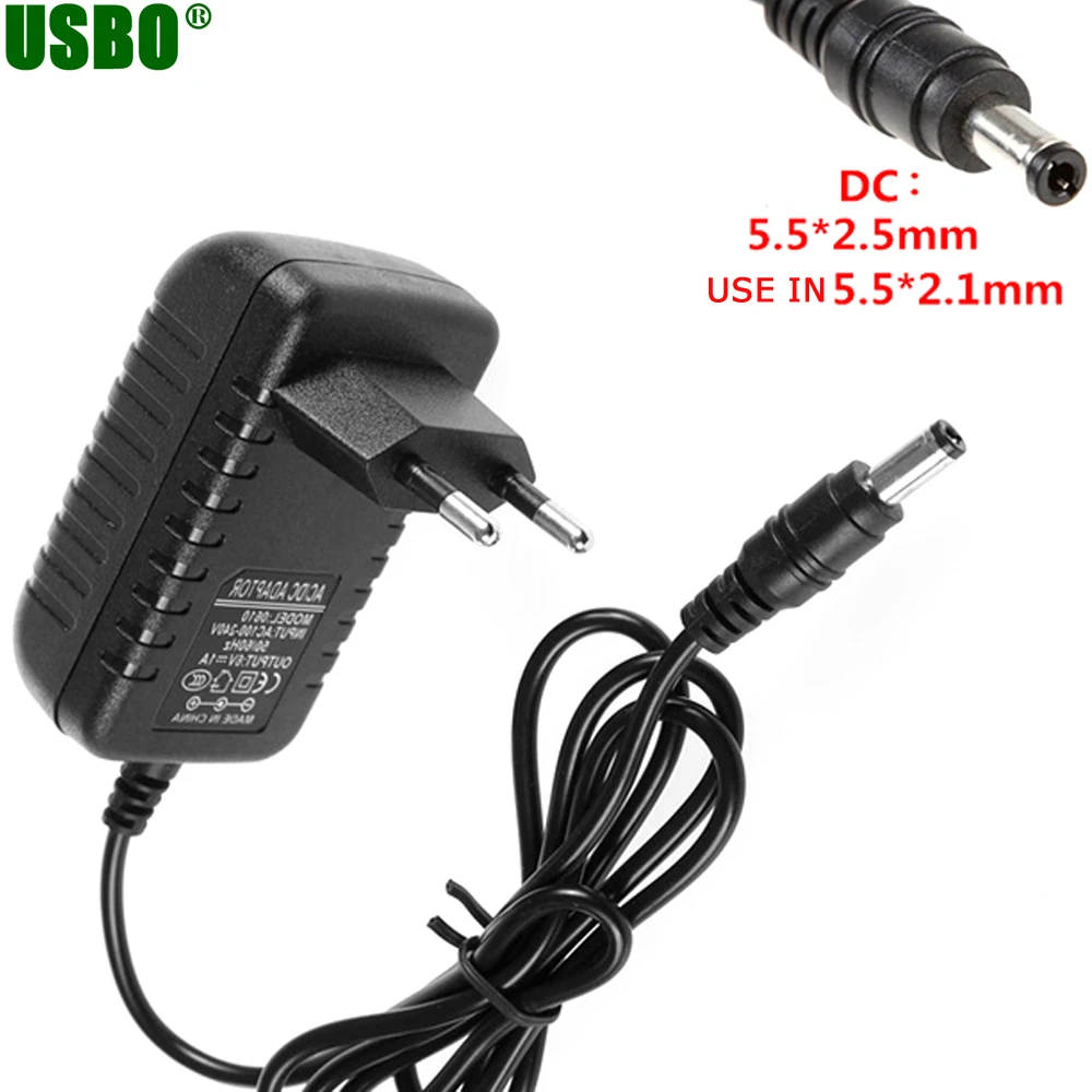 Wholsesale 3v 1000ma 5.5*2.5mm 5.5*2.1mm 100-240V AC to DC power adapter Supply Charger for Wireless Router Mini TV camera DVD
Wholsesale 3v 1000ma 5.5*2.5mm 5.5*2.1mm 100-240V AC to DC power adapter Supply Charger for Wireless Router Mini TV camera DVD