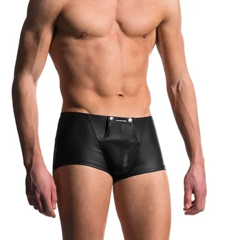 Fashion Men Novelty Paint Leather boxer shorts U convex pouch male panties underwear men boxers A411
Fashion Men Novelty Paint Leather boxer shorts U convex pouch male panties underwear men boxers A411