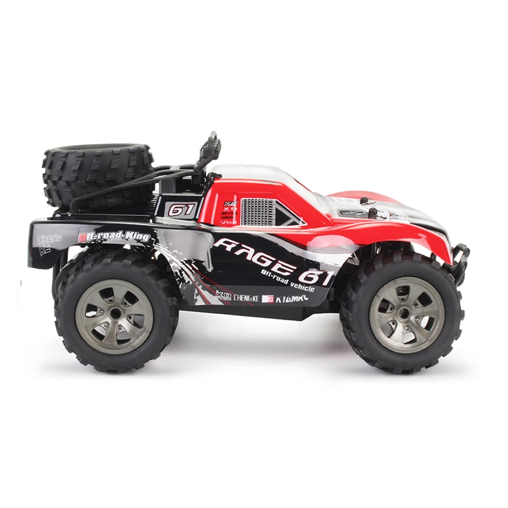 1:18 48KM/H 2.4G Electric Vehicle Off Road Toys Truck High Speed Remote Control Big Tire Model Climbing Gift Kids RC Car 
1:18 48KM/H 2.4G Electric Vehicle Off Road Toys Truck High Speed Remote Control Big Tire Model Climbing Gift Kids RC Car