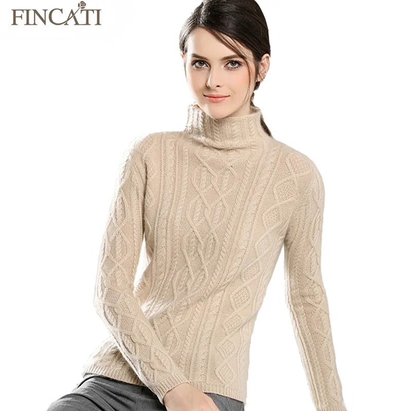 Women Pullover 2018 High Quality Cable Floral Knitted 100% Pure Cashmere Turtleneck Soft Skin Friendly Sweaters Pulls Femme
Women Pullover 2018 High Quality Cable Floral Knitted 100% Pure Cashmere Turtleneck Soft Skin Friendly Sweaters Pulls Femme