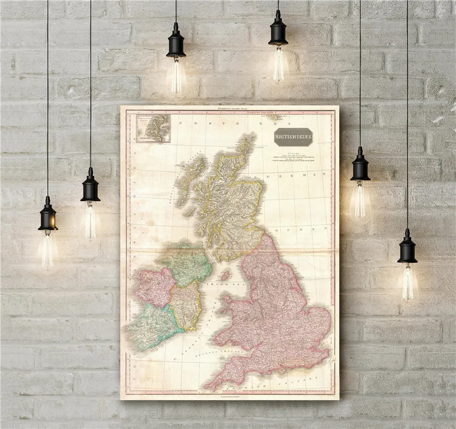 Map of the British Isles England Scotland Ireland Antique Exquisite Design Poster Cafe Home Decor Canvas Print Wall Art Sticker
Map of the British Isles England Scotland Ireland Antique Exquisite Design Poster Cafe Home Decor Canvas Print Wall Art Sticker