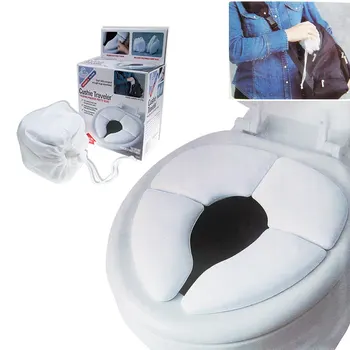 Portable Children's Folding Toilet Seat Travel Seat Oval Baby Child Soft And Comfortable Toilet Pad With Foldable Storage
Portable Children's Folding Toilet Seat Travel Seat Oval Baby Child Soft And Comfortable Toilet Pad With Foldable Storage