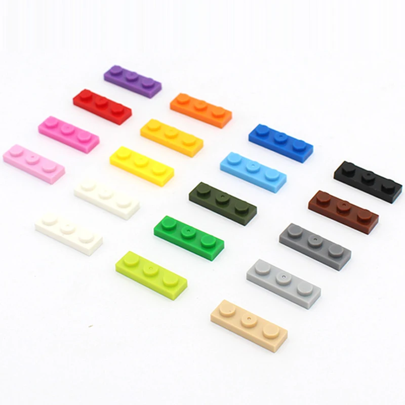 100pcs 1x3 Short Bricks Plate DIY Enlighten MOC Plastic Building Block Toys For Kids Compatible Legoe Blocks Assembles Particles
100pcs 1x3 Short Bricks Plate DIY Enlighten MOC Plastic Building Block Toys For Kids Compatible Legoe Blocks Assembles Particles