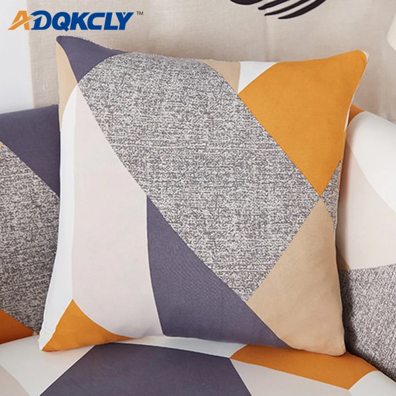 ADQKCLY Geometric Pattern Cushion Cover 100% Polyester Elastic Pillowcase Decorate Sofa Car throw Waist Pillow Cover 43*43cm/pc
ADQKCLY Geometric Pattern Cushion Cover 100% Polyester Elastic Pillowcase Decorate Sofa Car throw Waist Pillow Cover 43*43cm/pc