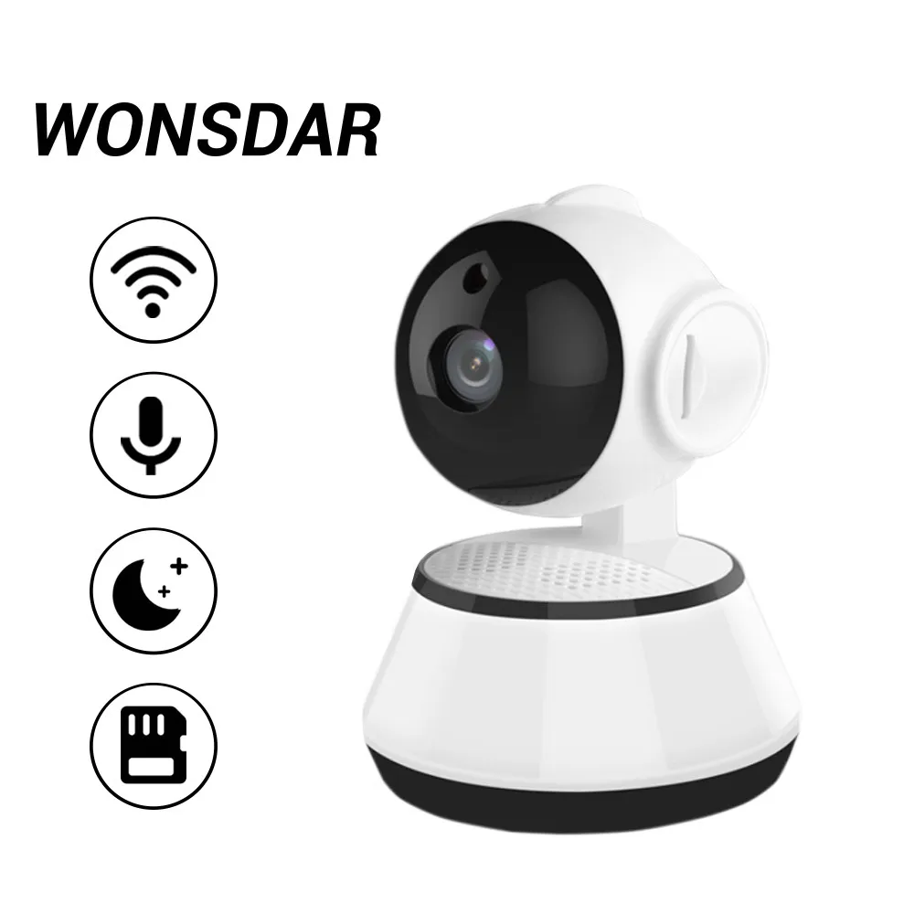 Wonsdar WIFI IP Camera 720P HD Wireless Camera Video Home Security CCTV Network 1MP Infrared IR Baby Monitor P2P iCsee
Wonsdar WIFI IP Camera 720P HD Wireless Camera Video Home Security CCTV Network 1MP Infrared IR Baby Monitor P2P iCsee