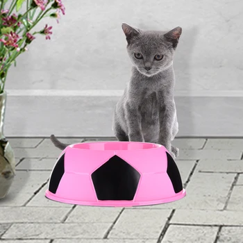 Fashionable Candy Color Soccer Shaped Plastic Pet Bowl Feeding Bowl for Dogs MISKO DLYA Cobak Bowls for Cat Comedero Perros
Fashionable Candy Color Soccer Shaped Plastic Pet Bowl Feeding Bowl for Dogs MISKO DLYA Cobak Bowls for Cat Comedero Perros