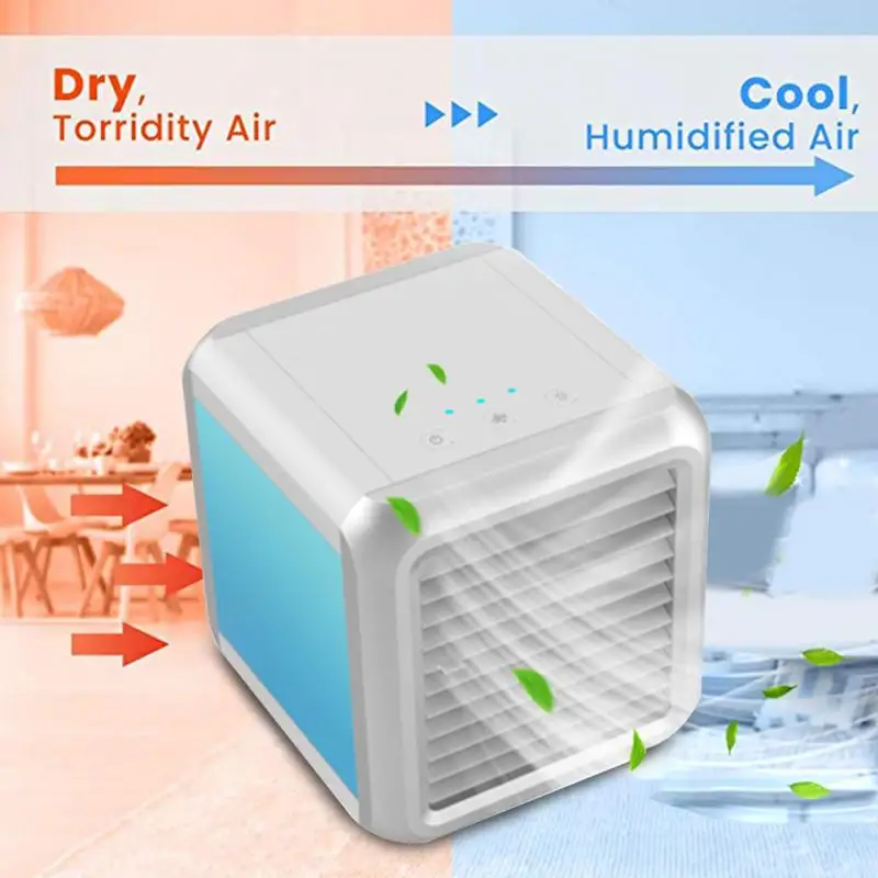 Portable mini air conditioner cold, Multiple water tanks 700 ml capacity, USB power supply work, suitable for home,office,camper
Portable mini air conditioner cold, Multiple water tanks 700 ml capacity, USB power supply work, suitable for home,office,camper