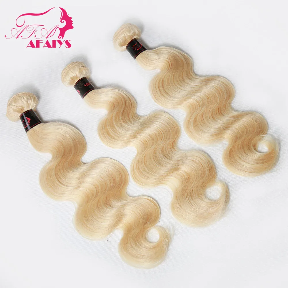 AFAIYS Body Wave 613# Blonde Human Hair Bundles 3pcs/lot Malaysian Hair Remy Blonde Bundles Deal 10-26 inches Free Shipping
AFAIYS Body Wave 613# Blonde Human Hair Bundles 3pcs/lot Malaysian Hair Remy Blonde Bundles Deal 10-26 inches Free Shipping