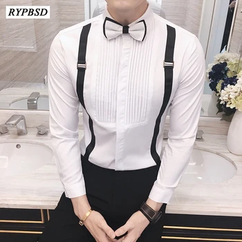 Camicia Uomo Cerimonia Wedding Shirt Men Bowties Men's Tuxedo Shirts Casual Wedding Shirts Chemise Homme Mariage
Camicia Uomo Cerimonia Wedding Shirt Men Bowties Men's Tuxedo Shirts Casual Wedding Shirts Chemise Homme Mariage