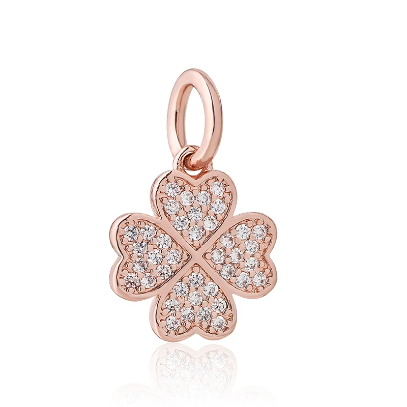 free shipping 1pc rose gold Symbol of Lucky CZ clover hanging bead Charm Fit European Pandora Charm Bracelet & Necklace B036
free shipping 1pc rose gold Symbol of Lucky CZ clover hanging bead Charm Fit European Pandora Charm Bracelet & Necklace B036
