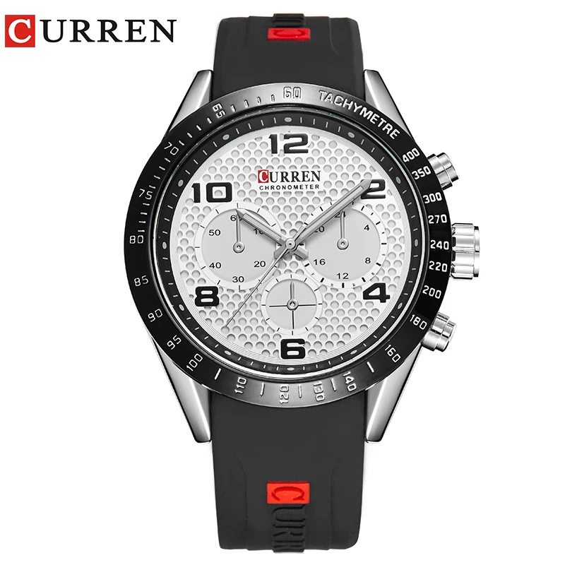 2019 Curren Luxury Brand Genuine Rubber Strap Analog Display Date Men's Quartz Watch Casual Watch Men Watches Relogio Masculino
2019 Curren Luxury Brand Genuine Rubber Strap Analog Display Date Men's Quartz Watch Casual Watch Men Watches Relogio Masculino