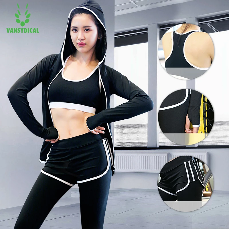 Women Yoga Sets Five Pieces Breathable Sportswear Fitness Suits Sports Bra Running Shirt Jacket Jogging Trainning Pants shorts
Women Yoga Sets Five Pieces Breathable Sportswear Fitness Suits Sports Bra Running Shirt Jacket Jogging Trainning Pants shorts