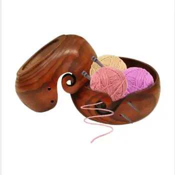 Wooden Yarn Storage Bowl Organizer Eco-friendly S/L For Knitting Crocheting Large Wood Bowl
Wooden Yarn Storage Bowl Organizer Eco-friendly S/L For Knitting Crocheting Large Wood Bowl