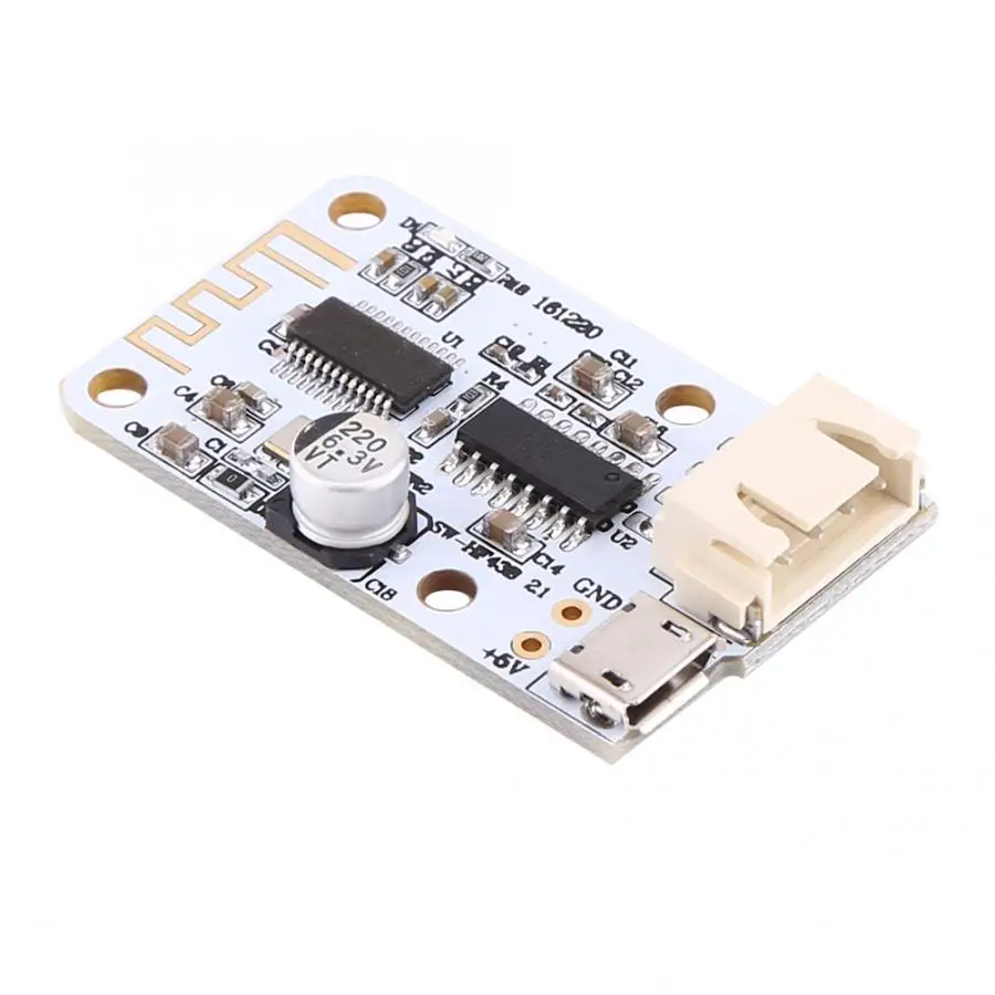 adjustable switching power supply Mini Digital Amplifier Board USB Power Supply 3W+3W Bluetooth Audio Receiver for Speaker.
adjustable switching power supply Mini Digital Amplifier Board USB Power Supply 3W+3W Bluetooth Audio Receiver for Speaker.