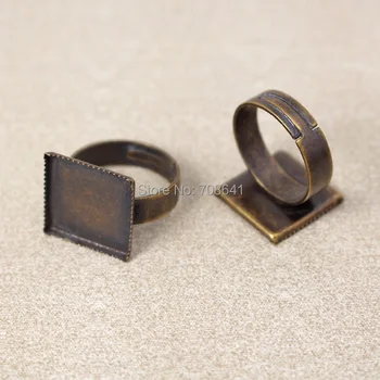 Blank Ring Settings with Square Bezel tray Resin Cameo Cabochon Bases Rings Settings Findings Antique Bronze tone Plated
Blank Ring Settings with Square Bezel tray Resin Cameo Cabochon Bases Rings Settings Findings Antique Bronze tone Plated