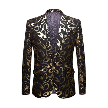 2019 new casual menswear spring outerwear gold fabric slim trendy suit outerwear holiday party business men's wear
2019 new casual menswear spring outerwear gold fabric slim trendy suit outerwear holiday party business men's wear