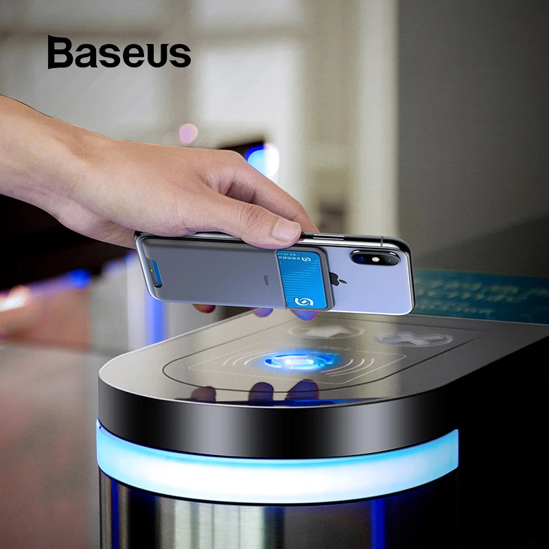 Baseus Universal Phone Back Wallet Card Slot Superthin Silicone Card Case for iPhone Xs Max XR Redmi K20 Pro Back Phone Pouch
Baseus Universal Phone Back Wallet Card Slot Superthin Silicone Card Case for iPhone Xs Max XR Redmi K20 Pro Back Phone Pouch