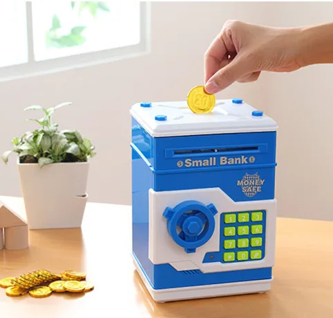 Piggy Bank Mini ATM Money Box Safety Electronic Password Chewing Coins Cash Deposit Machine Saving Box for Children Kids Gift
Piggy Bank Mini ATM Money Box Safety Electronic Password Chewing Coins Cash Deposit Machine Saving Box for Children Kids Gift
