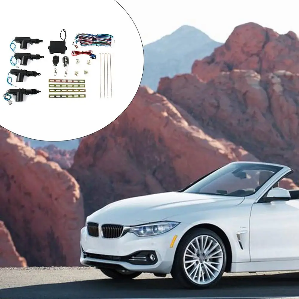 360 Degree Rotation Car Auto Central Lock Alarm Security Kit 4 Door Bracket Locking Power Keyless Entry System
360 Degree Rotation Car Auto Central Lock Alarm Security Kit 4 Door Bracket Locking Power Keyless Entry System