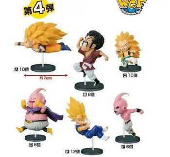 6pieces Dragon Ball Z Vegeta Son Goku Gohan Anime Action Figure PVC New Collection figures toys Collection for Christmas gift
6pieces Dragon Ball Z Vegeta Son Goku Gohan Anime Action Figure PVC New Collection figures toys Collection for Christmas gift