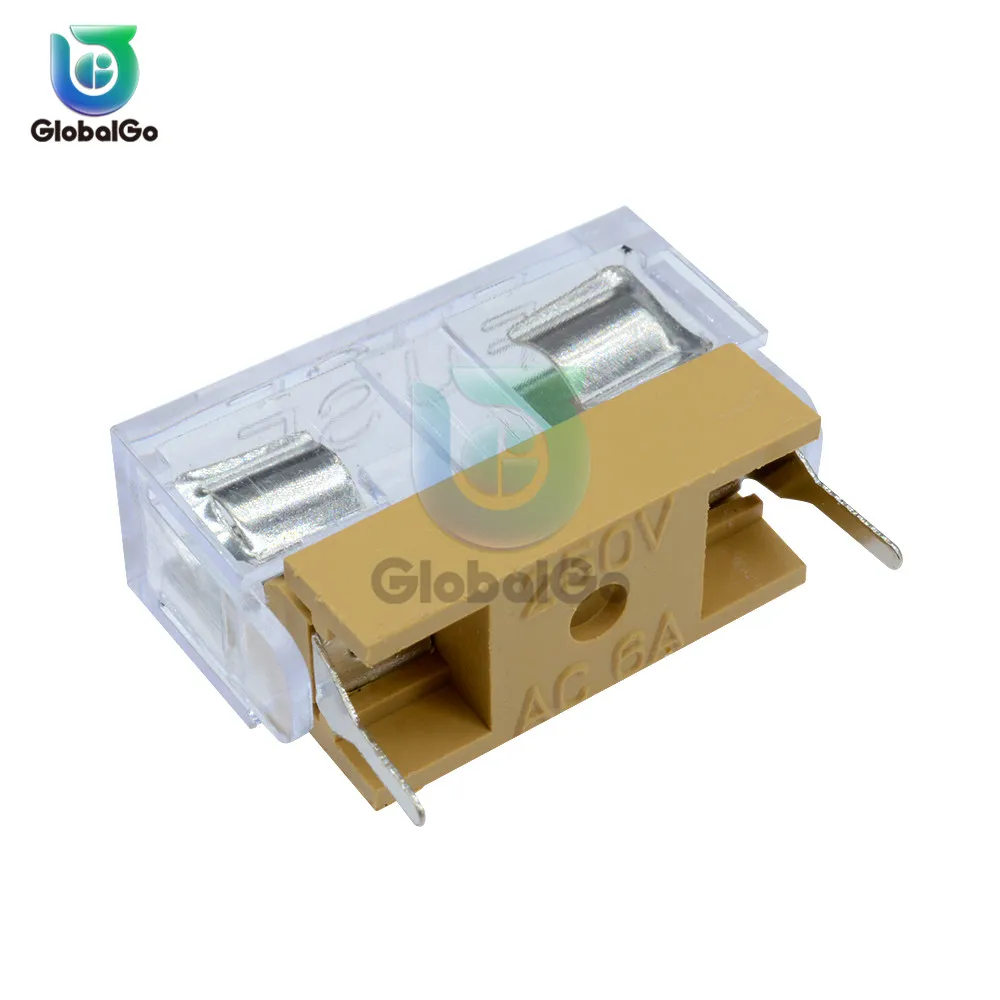 10pcs/Lot 250V 6A 5*20mm Fuse PCB Mount Mounting Box Case Car Glass Fuse Holder Case Cover
10pcs/Lot 250V 6A 5*20mm Fuse PCB Mount Mounting Box Case Car Glass Fuse Holder Case Cover