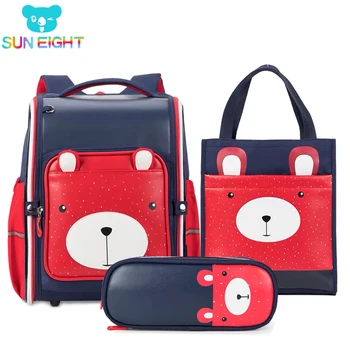 SUN EIGHT Orthopedic Children Backpack Set Bear School Bags for Boy Girl Waterproof Kids Bags Big Capacity
SUN EIGHT Orthopedic Children Backpack Set Bear School Bags for Boy Girl Waterproof Kids Bags Big Capacity