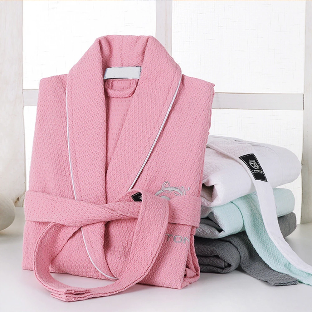 Soft Towel Bath Robe Unisex Men Women Sleeve Solid Cotton Waffle Sleep Couple Breathe Bathrobe Swimming Nightgowns Lovers Robes
Soft Towel Bath Robe Unisex Men Women Sleeve Solid Cotton Waffle Sleep Couple Breathe Bathrobe Swimming Nightgowns Lovers Robes