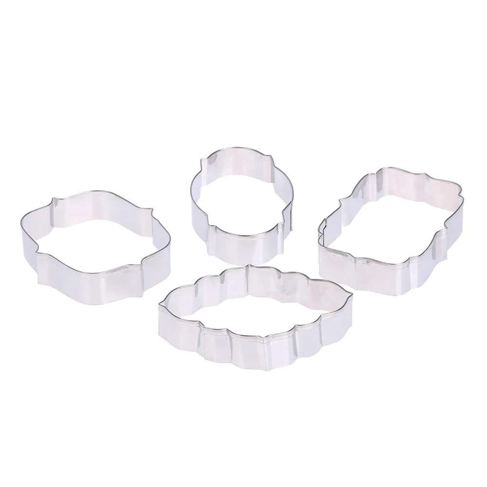 4pcs/set Stainless Steel Cookie Cutters Mirror Frame DIY Biscuit Mold Fondant Cake Decoration Tools Baking Mold
4pcs/set Stainless Steel Cookie Cutters Mirror Frame DIY Biscuit Mold Fondant Cake Decoration Tools Baking Mold
