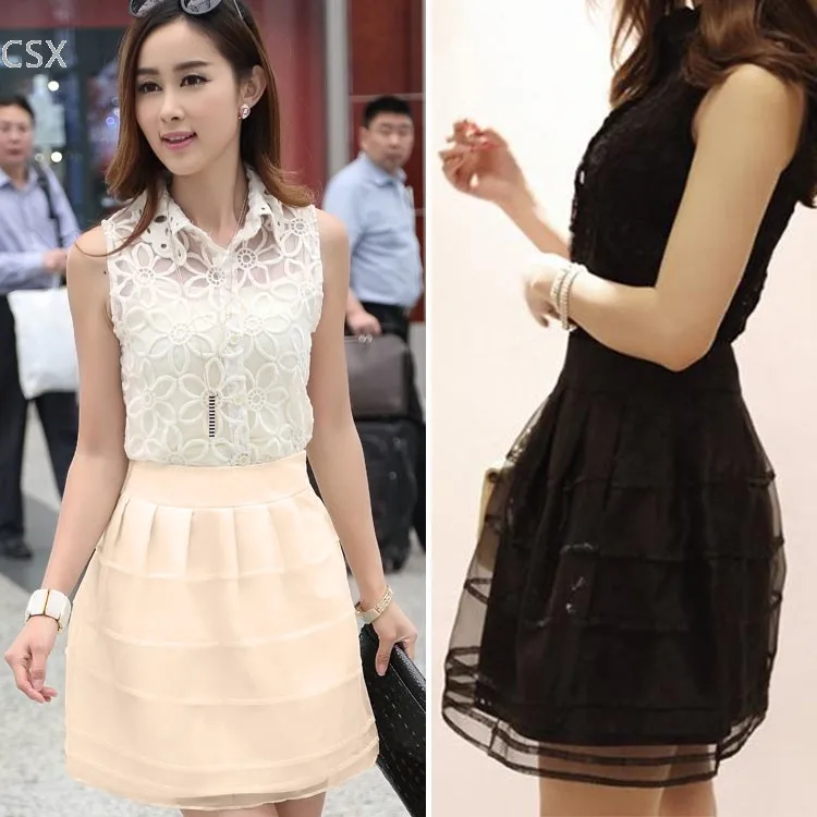 2015 Fashion Summer Women Lace Skirt Korean Style Ladies princess Skirts Solid Organza Mini Skirt White,Black,Apricot 29
2015 Fashion Summer Women Lace Skirt Korean Style Ladies princess Skirts Solid Organza Mini Skirt White,Black,Apricot 29