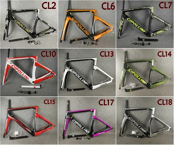 T1000 3K/UD/1K MCipollini NK1K carbon road frame Cipollini Frameset with BSA/BB30 XXS/XS/S/M/L/XL 25 colors for selection
T1000 3K/UD/1K MCipollini NK1K carbon road frame Cipollini Frameset with BSA/BB30 XXS/XS/S/M/L/XL 25 colors for selection