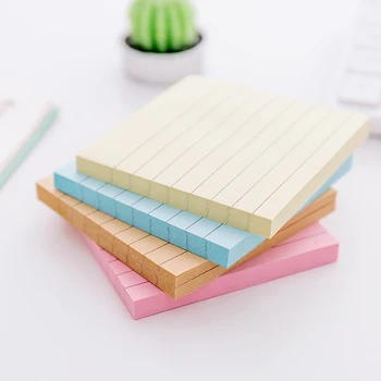 1PC Simple Sticker Cute Memo Notes Kraft Paper Candy Color Square Notepad Daily Sticker Office&School Supplies
1PC Simple Sticker Cute Memo Notes Kraft Paper Candy Color Square Notepad Daily Sticker Office&School Supplies