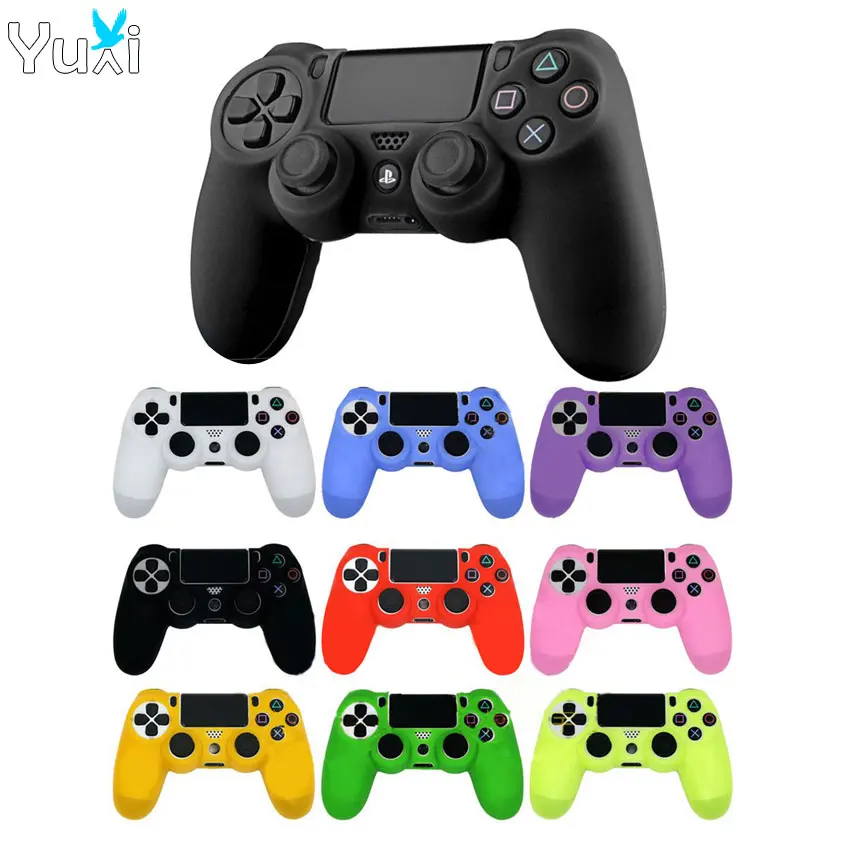 YuXi Anti-slip Silicone Cover Skin Case for Sony PlayStation Dualshock 4 PS4 DS4 Pro Slim Controller
YuXi Anti-slip Silicone Cover Skin Case for Sony PlayStation Dualshock 4 PS4 DS4 Pro Slim Controller