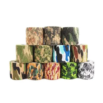Outdoor Hunting Accessories Camouflage 5*220cm Waterproof Adhesive Tape Rifle Hiking Camping Army Camo Bionic Wrap (Random)
Outdoor Hunting Accessories Camouflage 5*220cm Waterproof Adhesive Tape Rifle Hiking Camping Army Camo Bionic Wrap (Random)