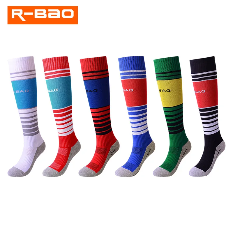 R-BAO Children Football Socks Towel Bottom Youth Soccer Socks Strong Elasticity Stocking Long Tube Sports Socks RB6608
R-BAO Children Football Socks Towel Bottom Youth Soccer Socks Strong Elasticity Stocking Long Tube Sports Socks RB6608