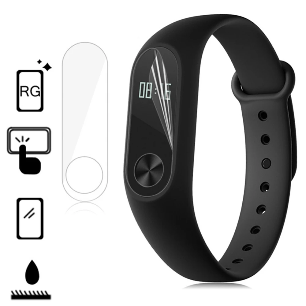 10 шт. Makibes и защитная пленка для экрана Mi Band 3 умный Браслет 2 Защитные пленки не