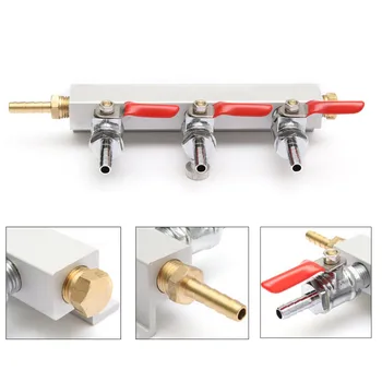 Muti-Way Homebrew CO2 Gas Distribution Manifold Draft Beer Splitter Family Wine Accessories
Muti-Way Homebrew CO2 Gas Distribution Manifold Draft Beer Splitter Family Wine Accessories