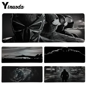 Yinuoda Top Quality Black style Batman Spiderman Unique Desktop Pad Game Lockedge Mousepad Size for 30x70cm 30x90cm Mousemats
Yinuoda Top Quality Black style Batman Spiderman Unique Desktop Pad Game Lockedge Mousepad Size for 30x70cm 30x90cm Mousemats