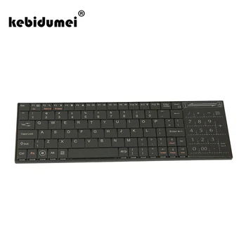 kebidumei 2.4Ghz Wireless Keyboard with RF Numeric Keypad Built-in Touchpad USB Receiver For Windows/ iOS/ Android / Linux
kebidumei 2.4Ghz Wireless Keyboard with RF Numeric Keypad Built-in Touchpad USB Receiver For Windows/ iOS/ Android / Linux