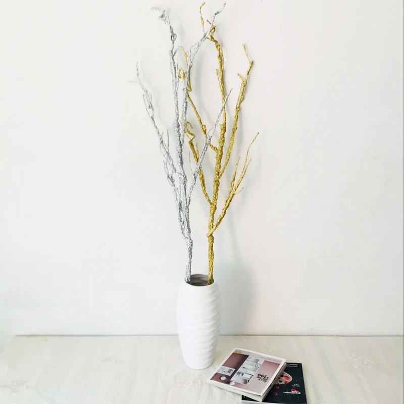 120cm golden silver artificial dried branches glitter big size branchartificial flower home hoteldecoration DIY source material
120cm golden silver artificial dried branches glitter big size branchartificial flower home hoteldecoration DIY source material
