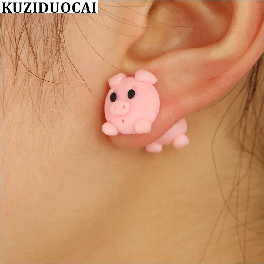Kuziduocai New Fashion Jewelry Cute Quaint Soft Pottery Pokemon 3D Stitching Piggy Statement Stud Earrings For Women Girl Child
Kuziduocai New Fashion Jewelry Cute Quaint Soft Pottery Pokemon 3D Stitching Piggy Statement Stud Earrings For Women Girl Child