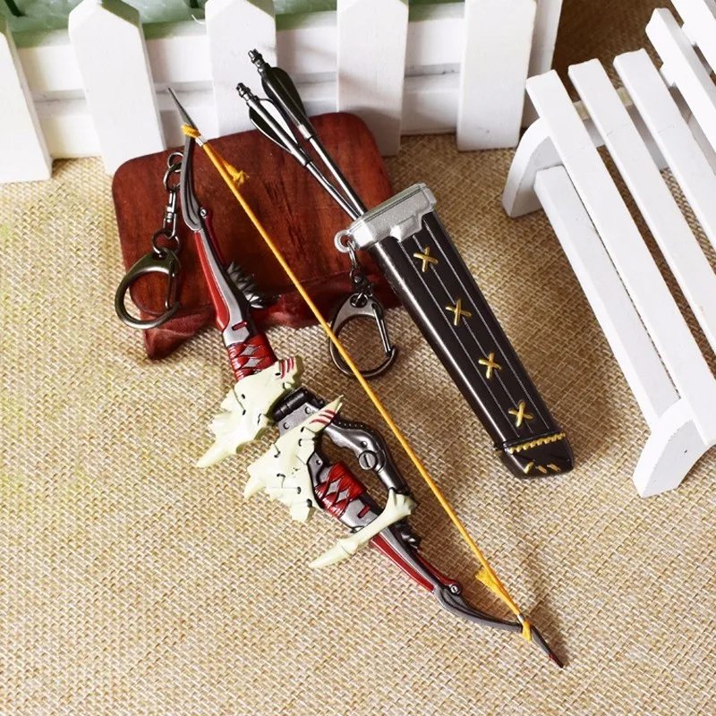 Floretfig overwatch Hanzo bow and arrow keychains set overwatch knife keychains cosplay 17cm arrow and bow keychains set for key
Floretfig overwatch Hanzo bow and arrow keychains set overwatch knife keychains cosplay 17cm arrow and bow keychains set for key