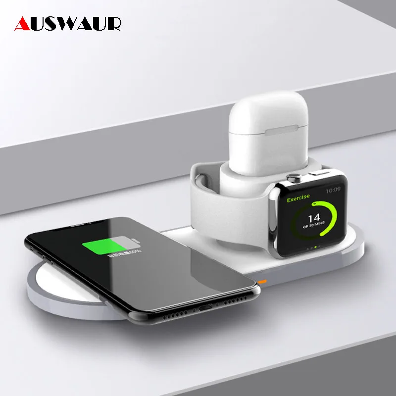 QI Wireless Charger for iPhone Airpods Apple Watch iWatch 1 2 3 Fast Quick Wireless Charger
QI Wireless Charger for iPhone Airpods Apple Watch iWatch 1 2 3 Fast Quick Wireless Charger