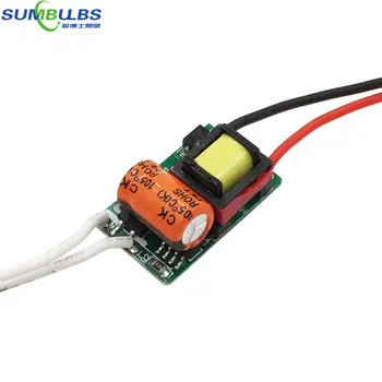 Sumbulbs DC 7-17V 3W 4W 5W 300mA Constant Current Power Supply AC Convertr LED Driver 110V 220V Input for LED Strip Lights
Sumbulbs DC 7-17V 3W 4W 5W 300mA Constant Current Power Supply AC Convertr LED Driver 110V 220V Input for LED Strip Lights